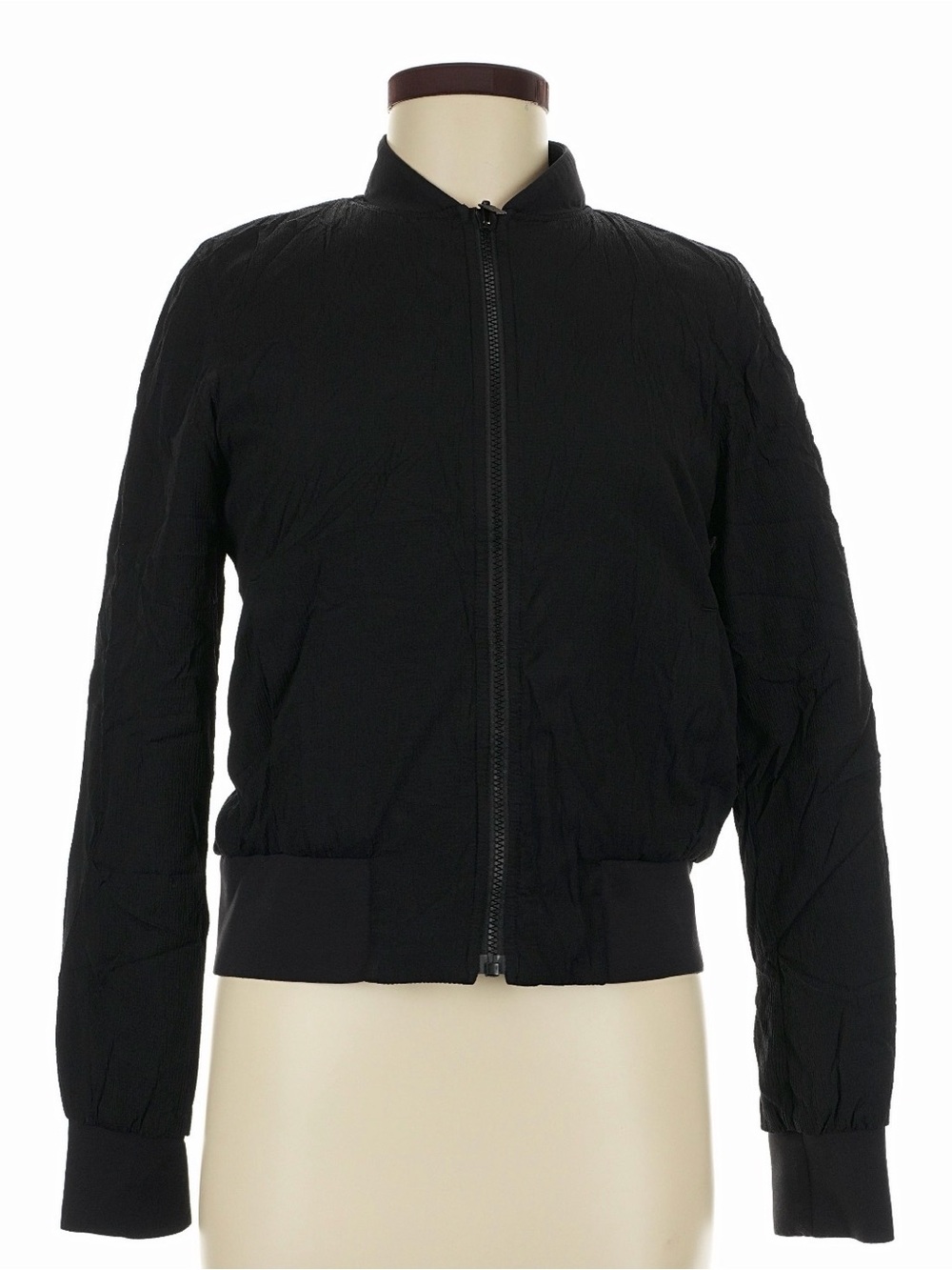 lululemon athletica Black Non Stop Reversible Bomber Jacket - Size 6